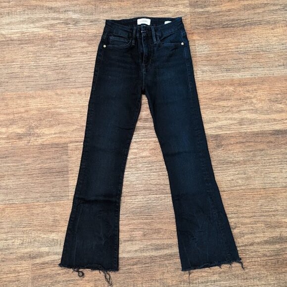 Frame Denim Le Crop Mini Boot Marcella Jeans Size 25 - Picture 2 of 9